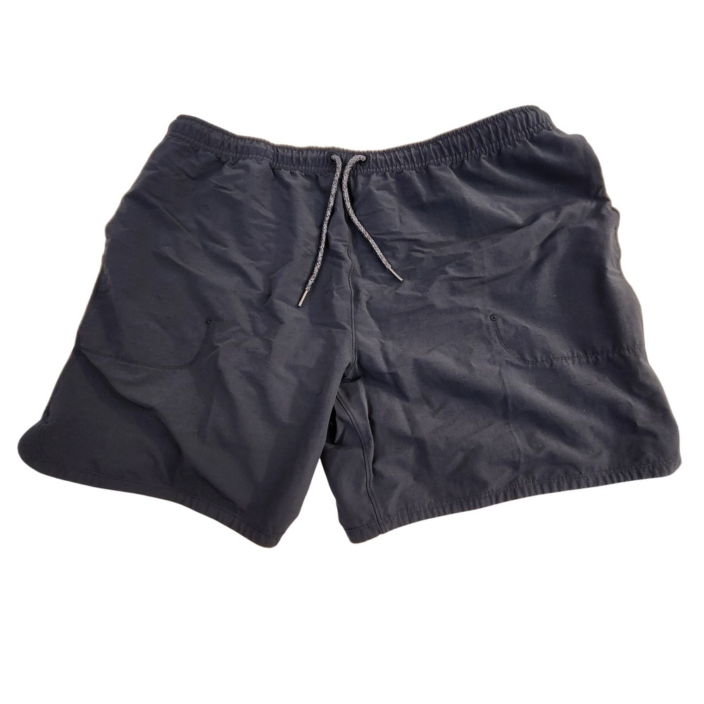Allbirds Mens Natural Run Shorts XL Black Merino Wool Recycled Nylon Athletic - Picture 7 of 7